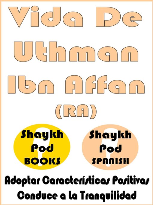 Cover image for Vida De Uthman Ibn Affan (RA)